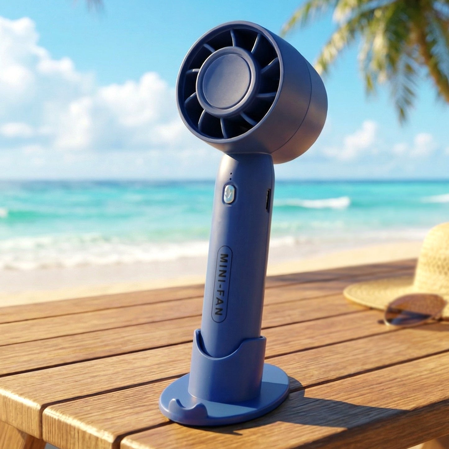 Rechargeable Mini Handheld Fan (1 Pc) - Grandsell
