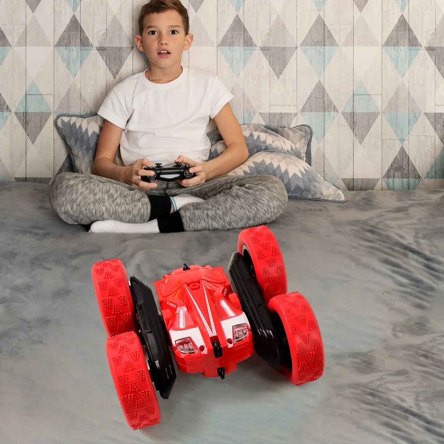 Remote Control Car Double Sided Fast Stunt Car (1 Set) - Grandsell