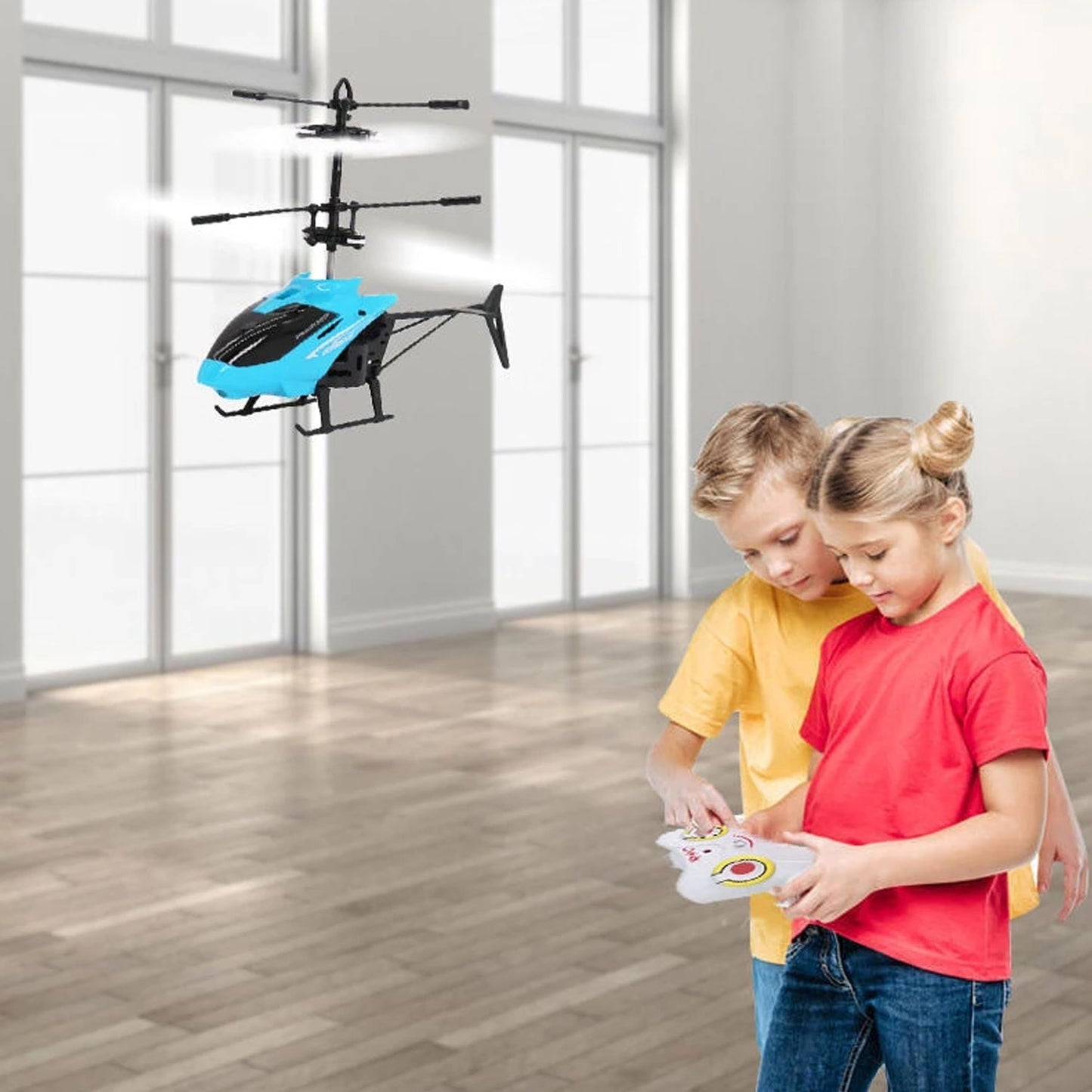 Remote Control Helicopter With Usb Chargeable Cable For Boy And Girl Children (Pack Of 1) - Grandsell