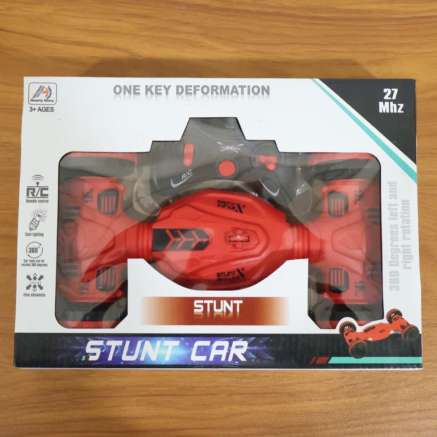Remote Control One - key Deformation Stunt Car (1 Set) - Grandsell