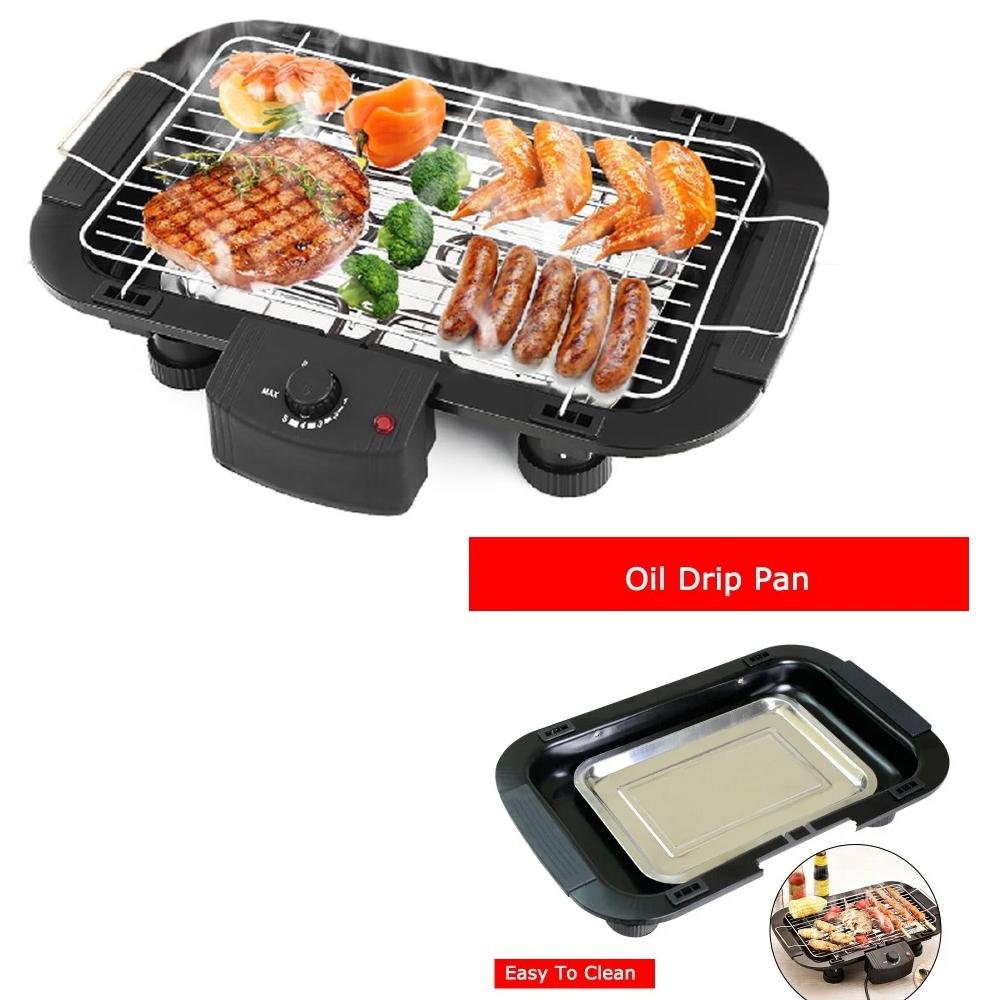 Smokeless Electric Indoor Barbecue Grill 2000w - Grandsell