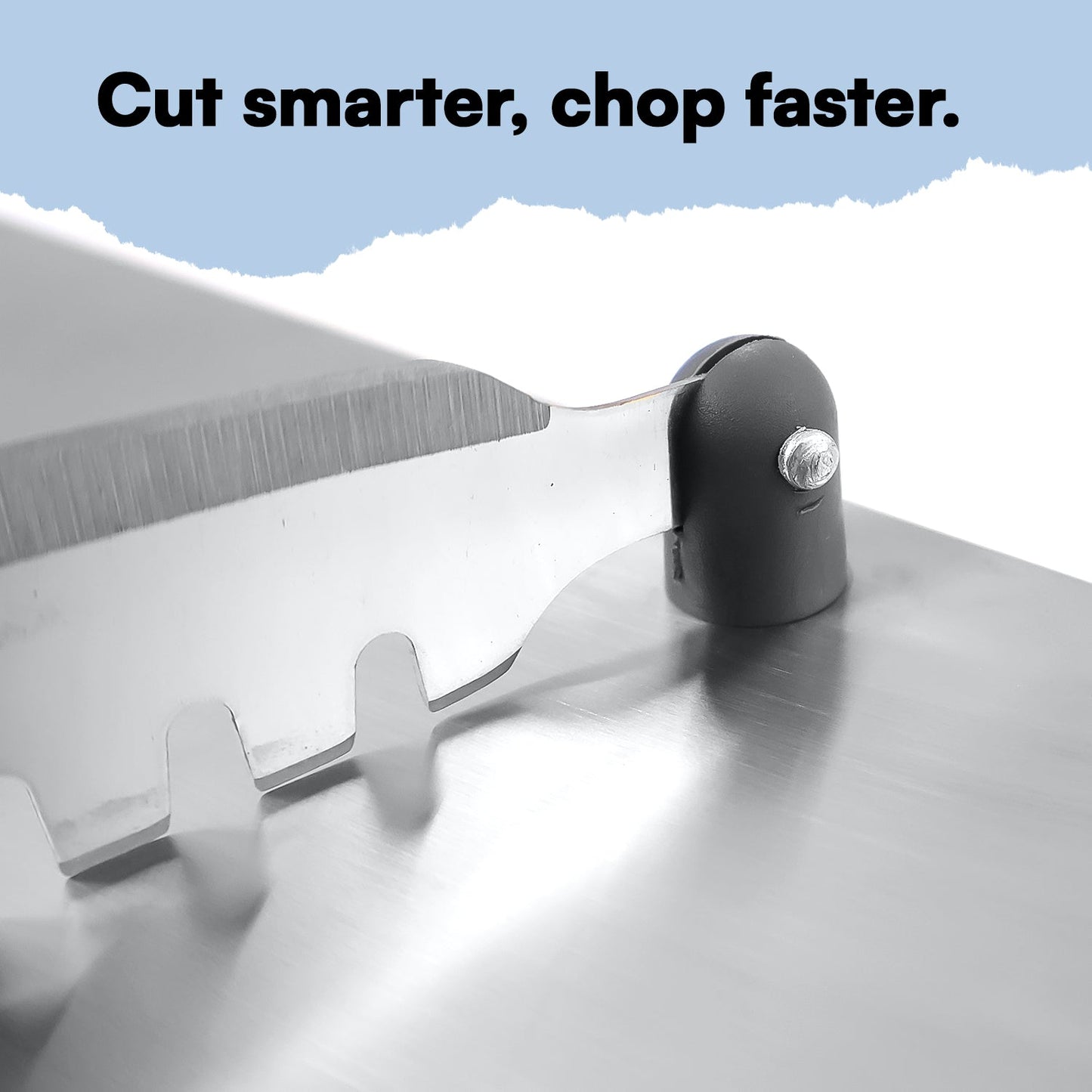 Supermom Stainless Steel Multifunctional Cut Chop Vegetable Slicer Tool (1 Pc) - Grandsell