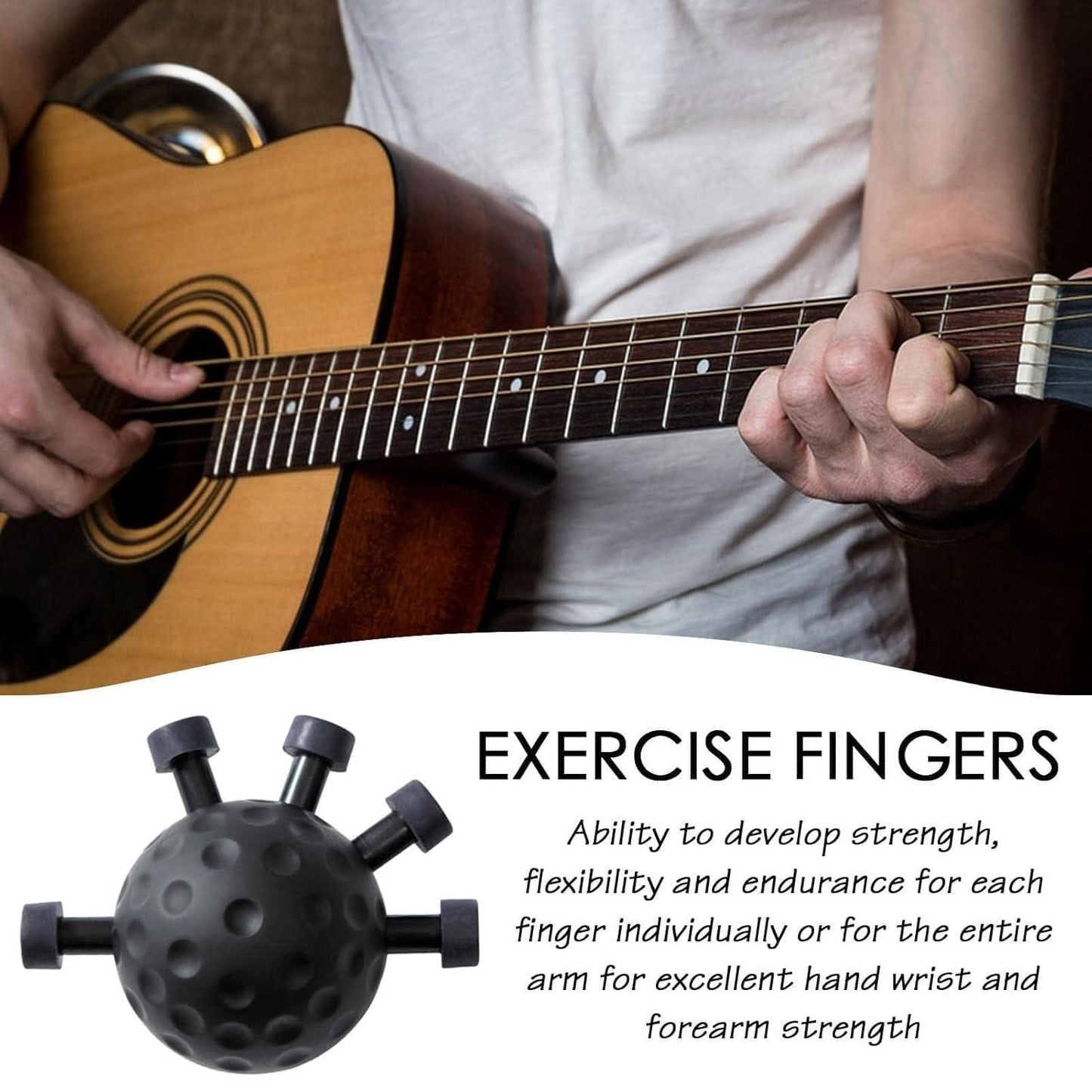 Ultimate Finger Exerciser & Hand Strengthener – Exercise Ball Trainer - Grandsell