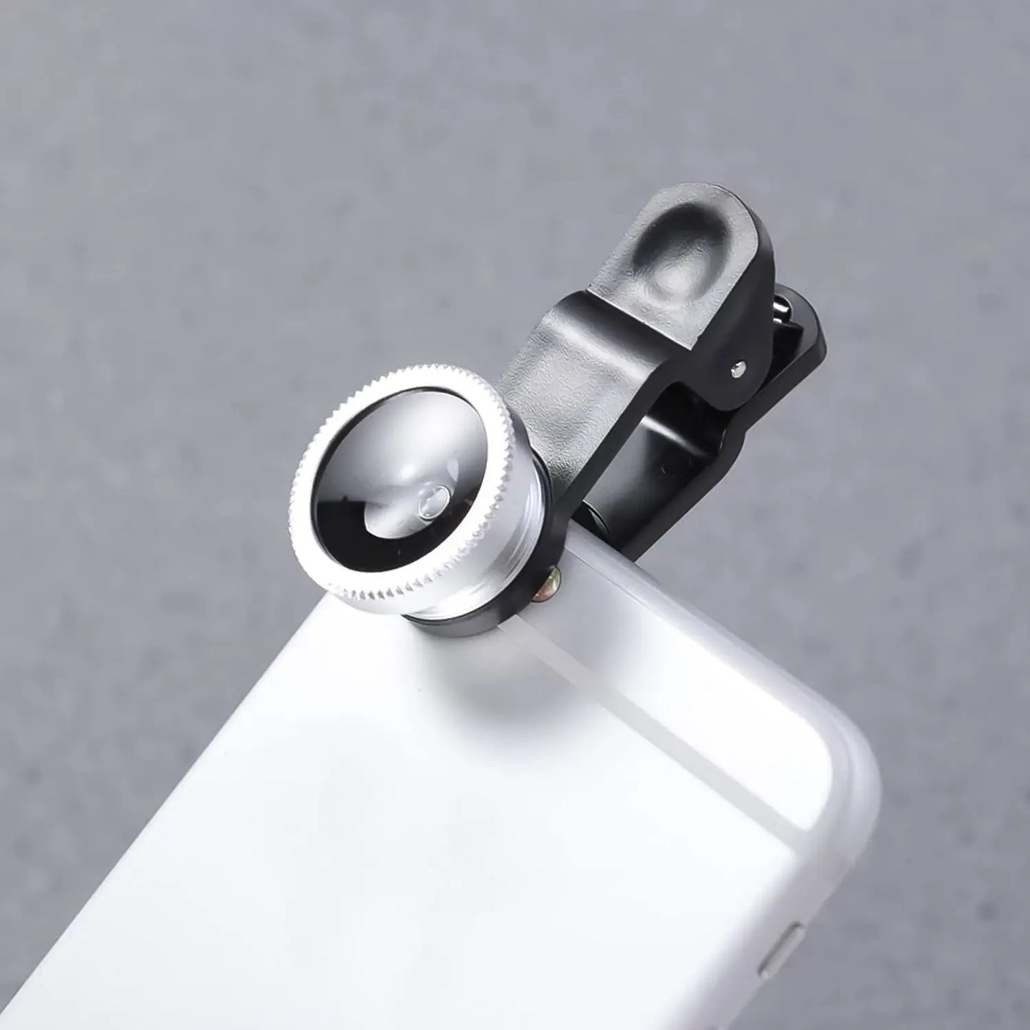 Universal External Phone Camera Lens 0.45X Ultra Wide Angle & 12.5X Macro Lens for Smartphones | Clip - On Mobile Camera Lens - Grandsell