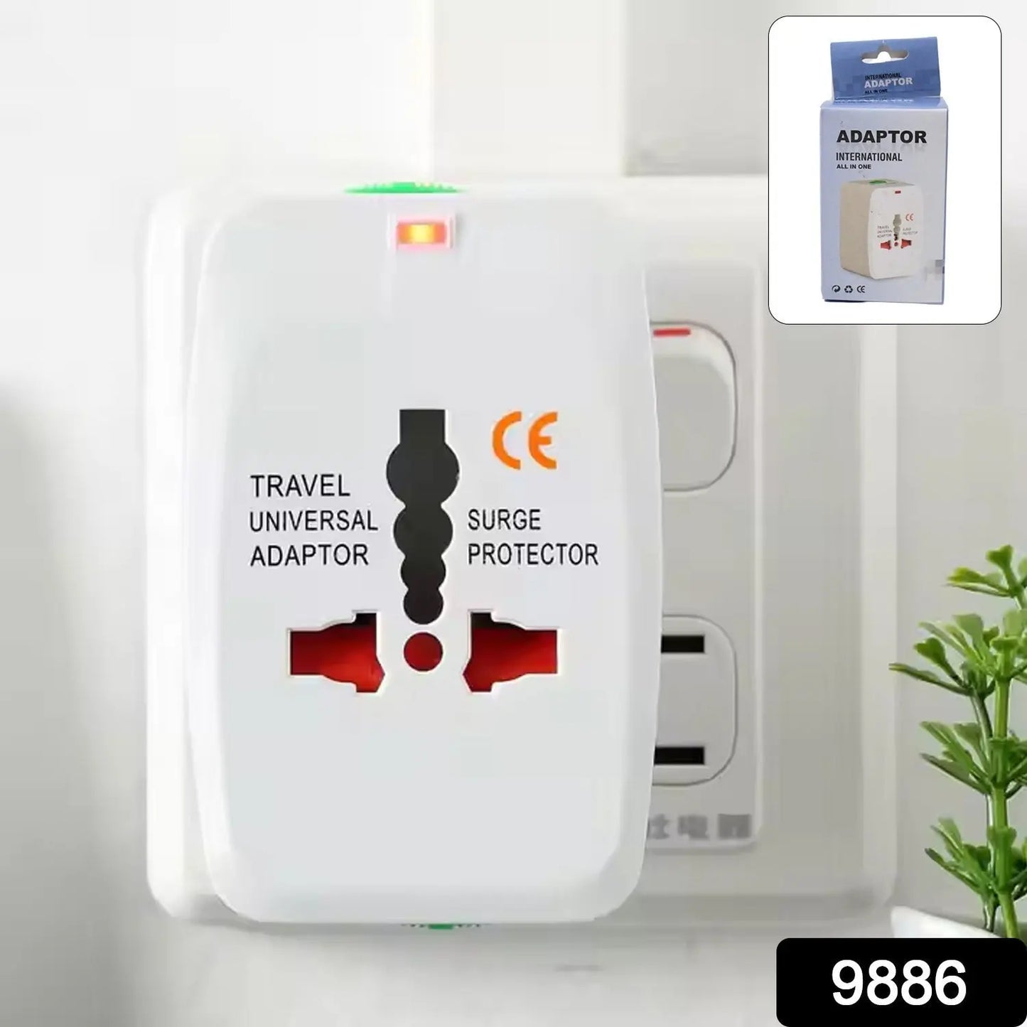 Universal Travel Adapter With Dual Usb Charger Ports - International Multipurpose - Grandsell