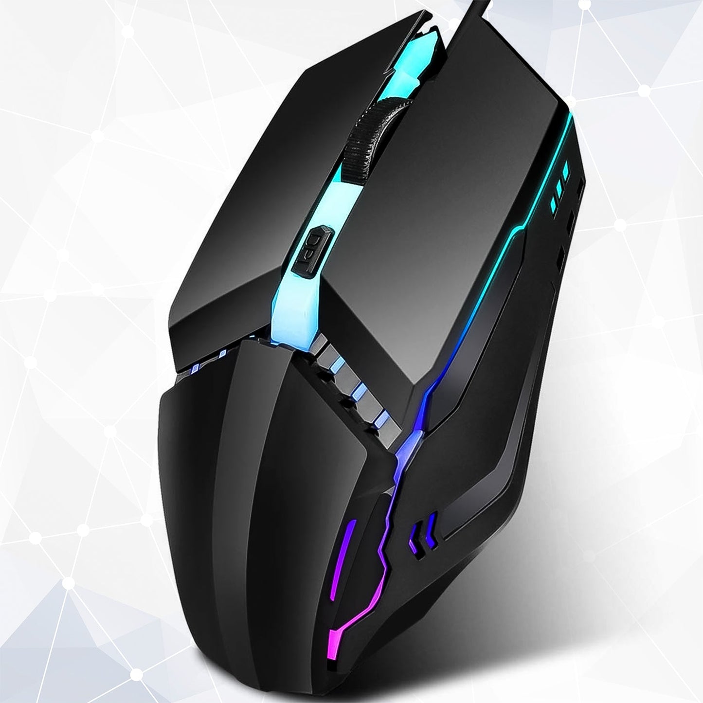 Usb Wired Mouse Ergonomic Design Gaming Mouse (1 Pc) - Grandsell