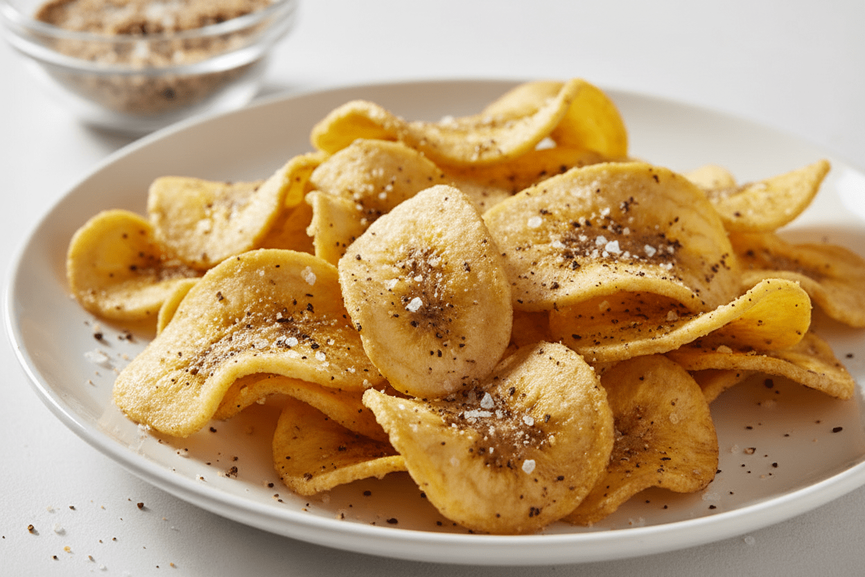 Visnacks Banana Chips – Salt & Pepper, Peri Peri & Mexican Cheese | Crunchy Indian Snacks - Grandsell