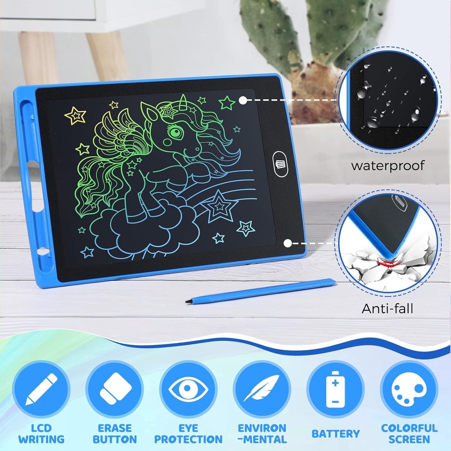 10.5 Inch Lcd Writing Tablet Digital Drawing Pad (1 Pc) - Grandsell