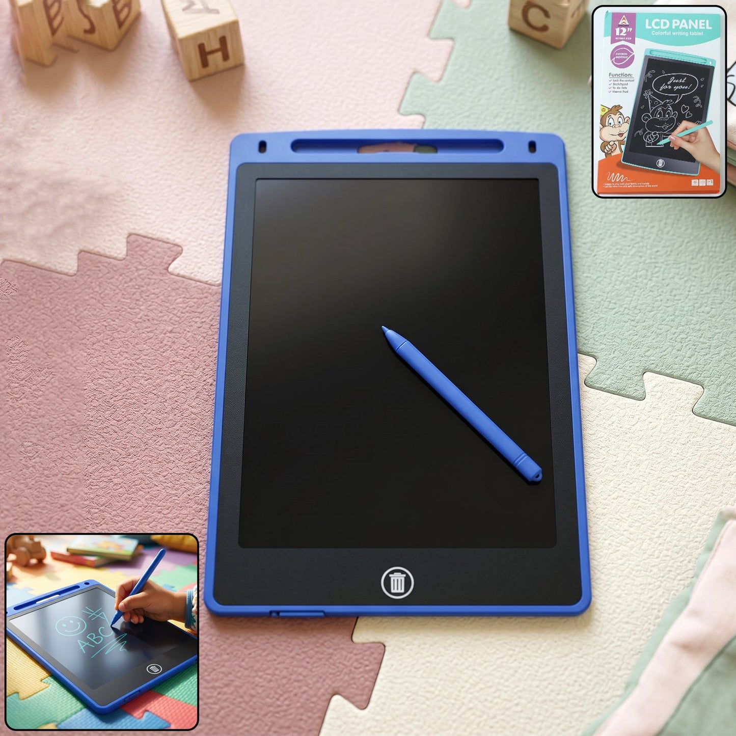 10.5 Inch Lcd Writing Tablet Digital Drawing Pad (1 Pc) - Grandsell