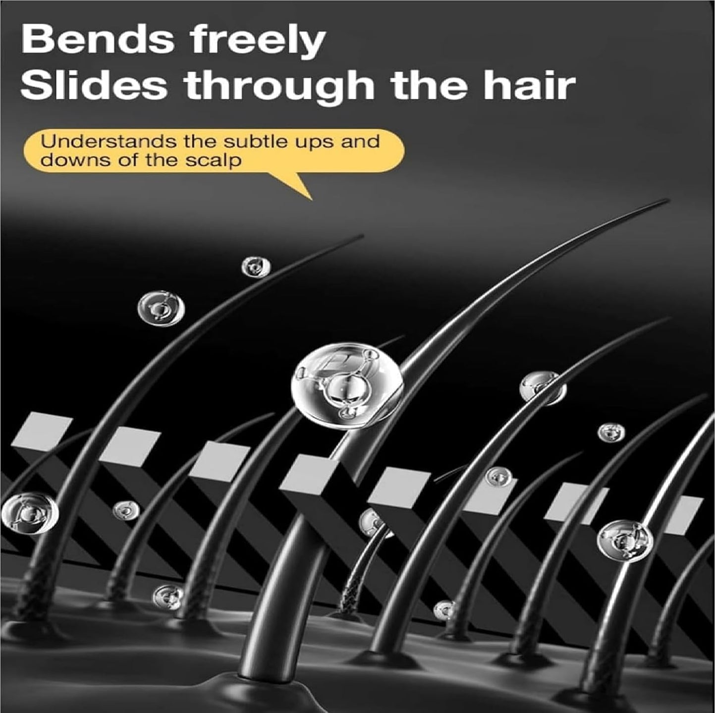 2 - in - 1 Hair Color Stick & Comb – Instant Hair Dye & Root Touch - Up Tool - Grandsell