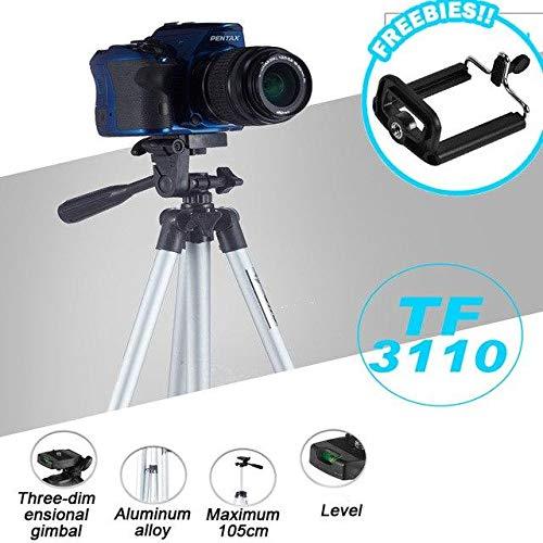 280° Rotating Camera Mobile Tripod Stand with Flexible Legs & Phone Holder | Adjustable Mini Tripod for Smartphone, Vlogging, YouTube & Photography - Grandsell
