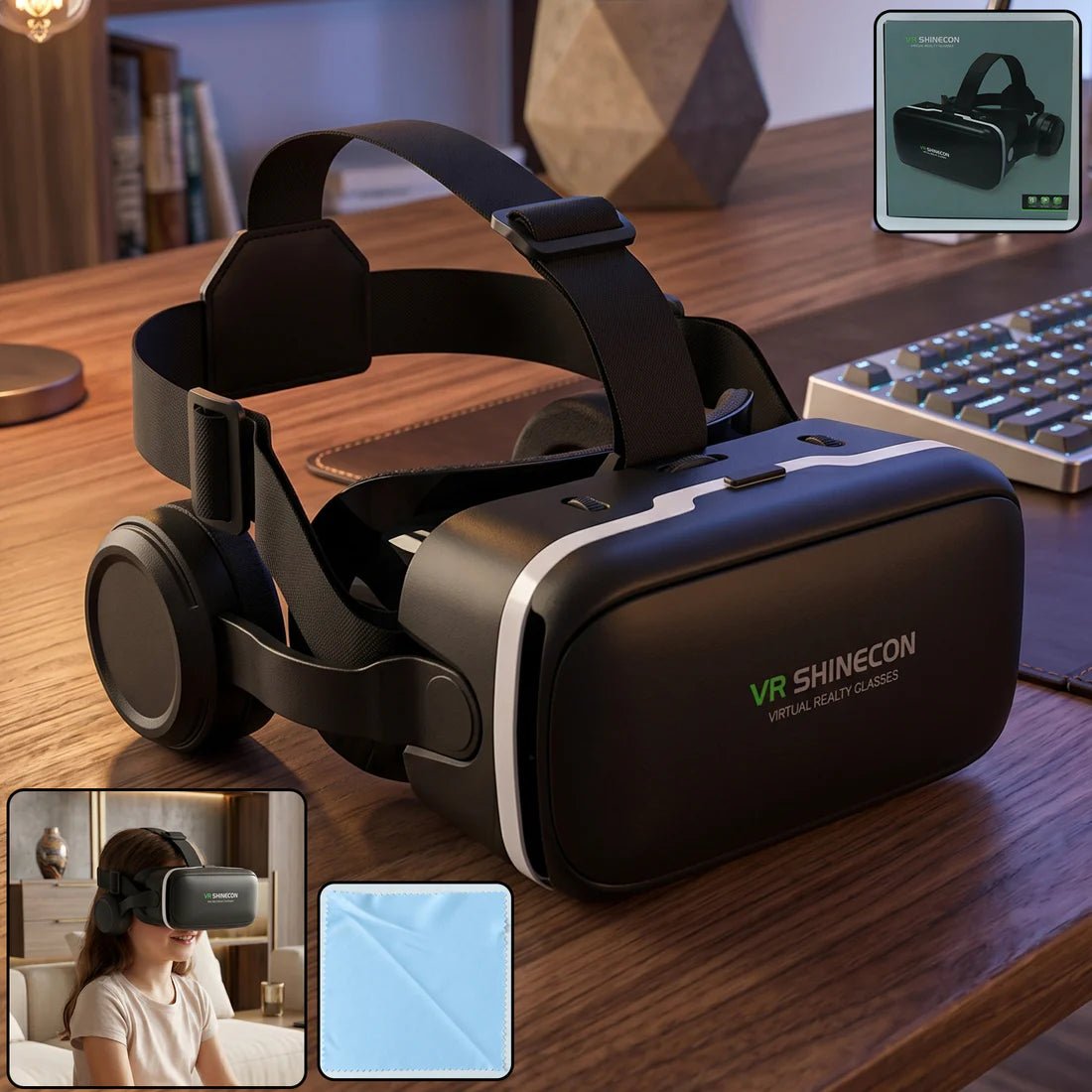 3D VR Glasses Virtual Reality Headset