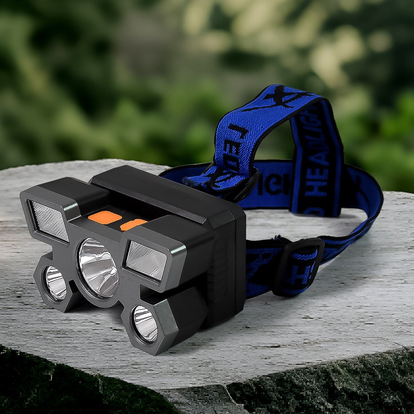5 Led Headlamp Usb Rechargeable Head Light (1 Pc) - Grandsell