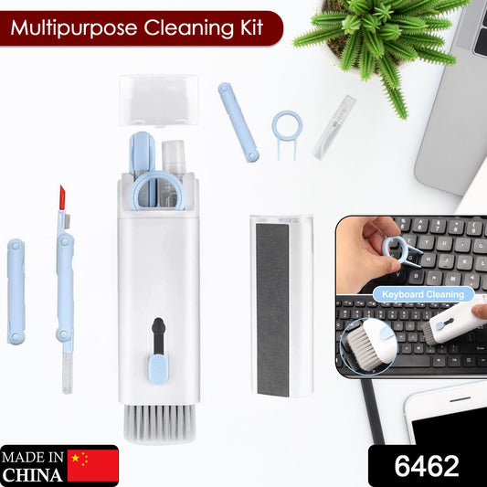 7 In 1 Electronic Cleaner Kit Cleaning Kit For Monitor Keyboard Airpods Screen Dust Brush Including Soft Sweep Swipe Airpod Cleaner Pen Key Puller And Spray Bottle - Grandsell