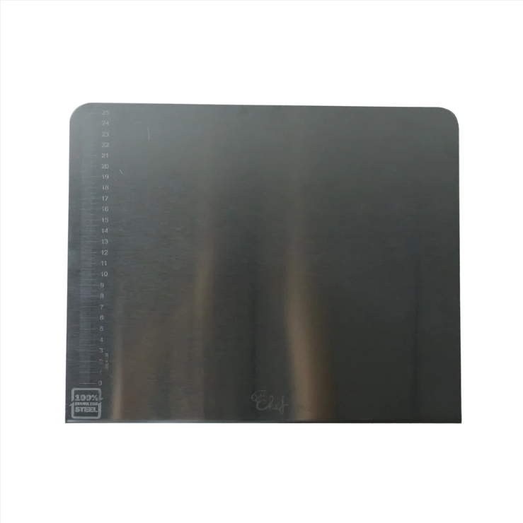 Stainless Steel Chopping Board 35.5x29cm | Food-Grade Metal Cutting Board for Kitchen