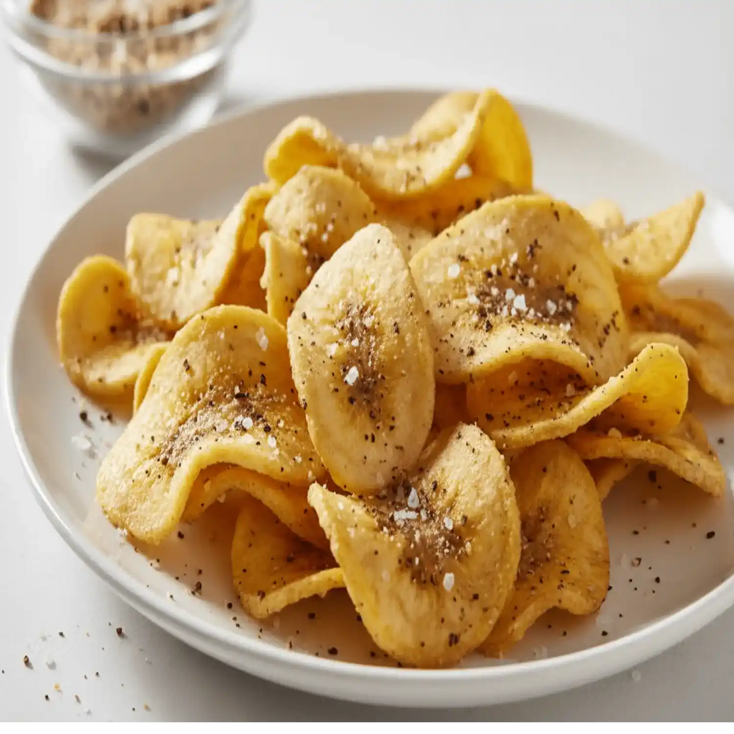 Visnacks salt pepper banana chips
