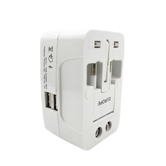 All - in - one Universal Worldwide Travelling Ac Adaptor Plug (Au Uk Us Eu) International Power Charger Electric Usb Power Plug Socket Adapter Converter (1 Pc) - Grandsell