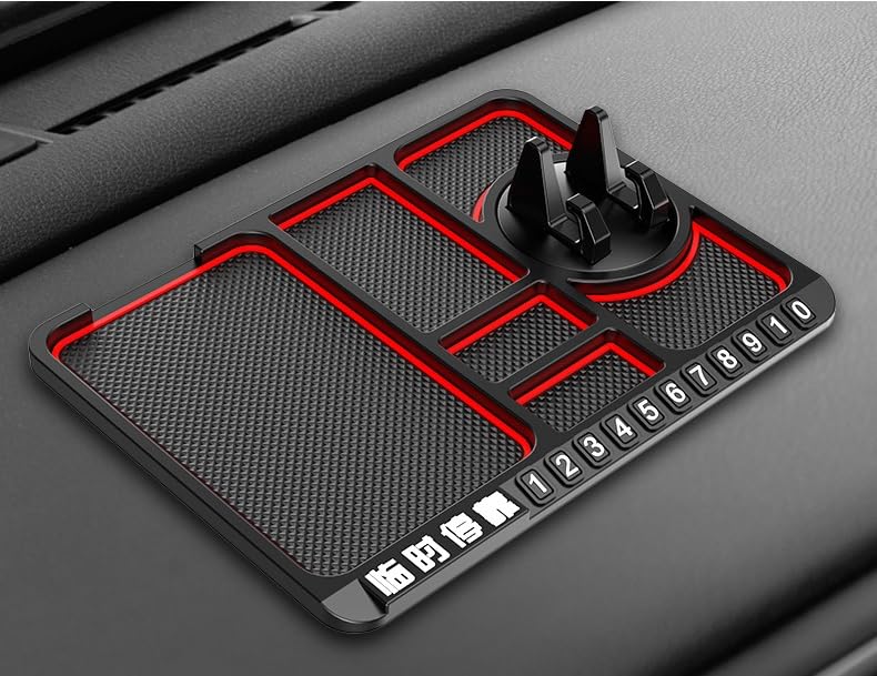 Anti - Slip Car Dashboard Rotatable Phone Mat Pad – PVC Mobile Phone Holder - Grandsell