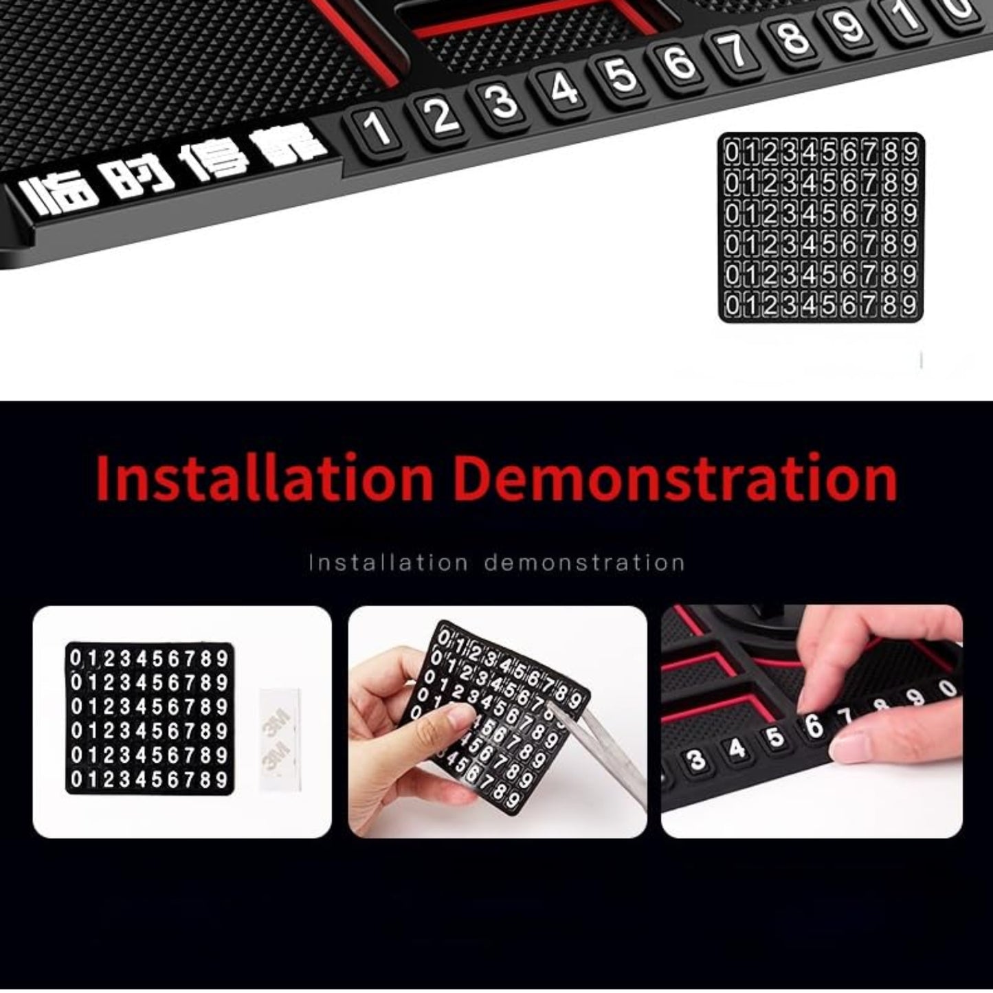 Anti - Slip Car Dashboard Rotatable Phone Mat Pad – PVC Mobile Phone Holder - Grandsell