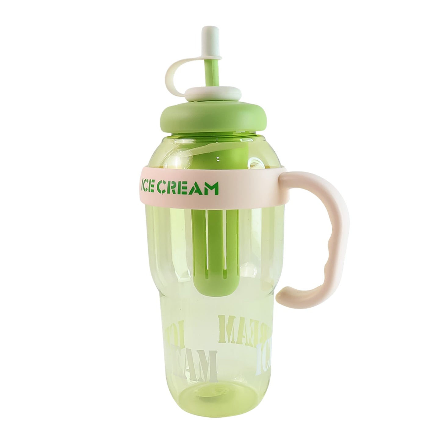 Large Capacity Sipper Bottle with Straw