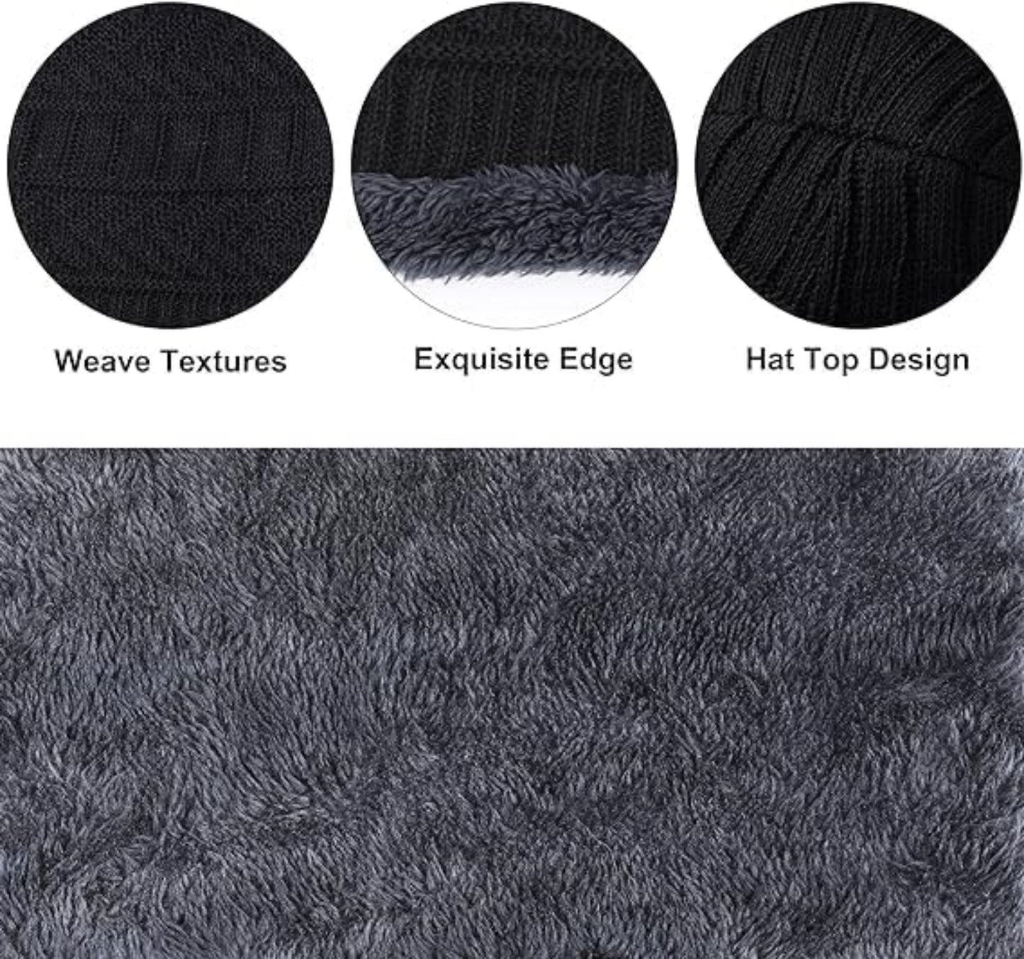 Beanie Cap & Muffler Set for Men – Warm Winter Accessory | Grandsell - Grandsell