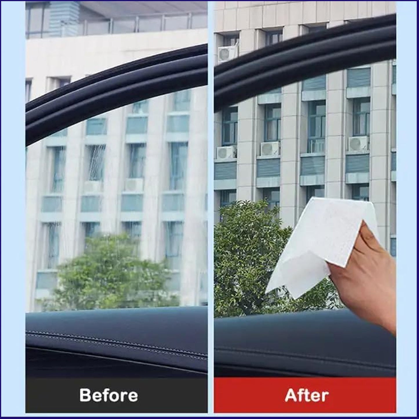 Car Dashboard Scratch Remover Tissue (80 Pcs Set) - Grandsell
