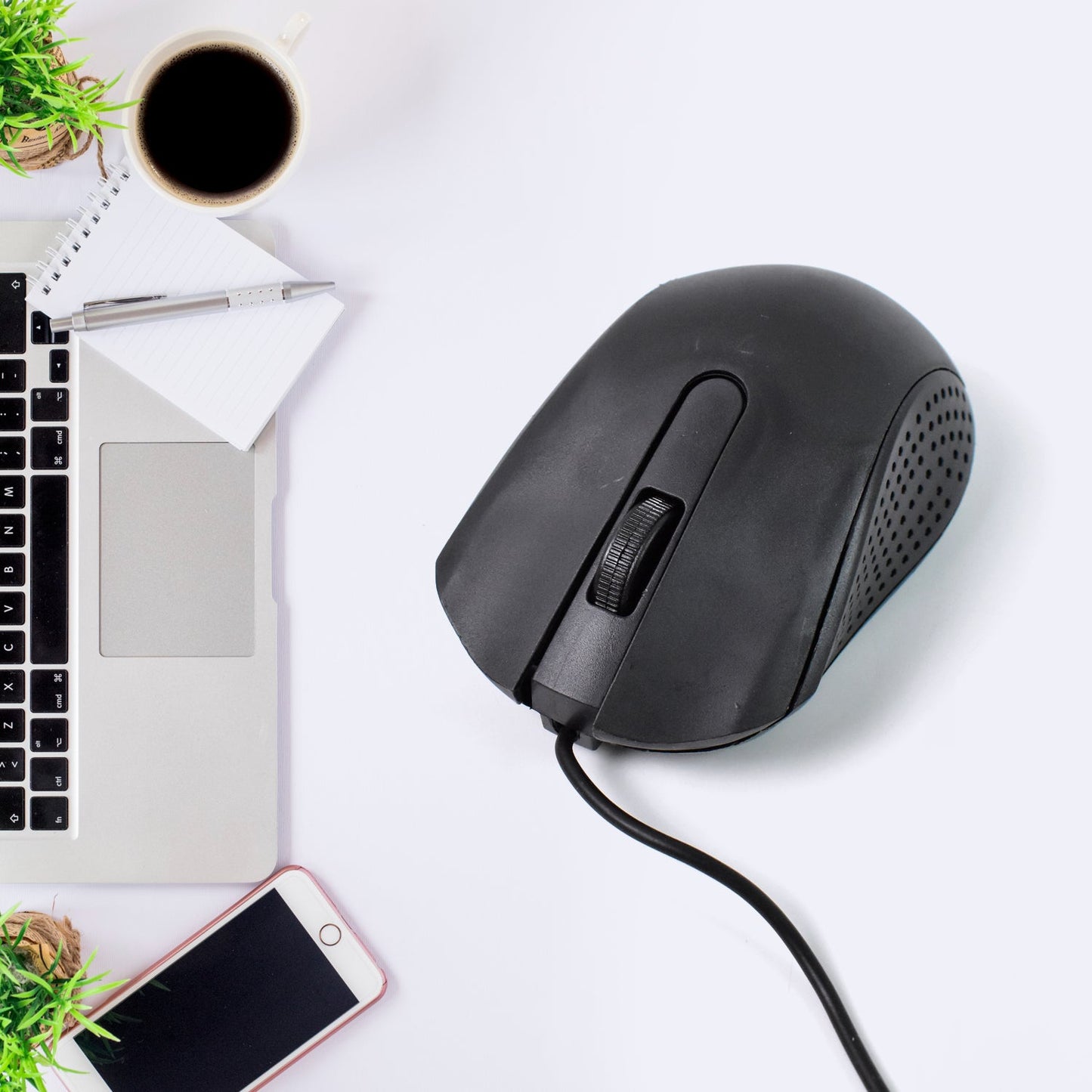 Computer Laptop Wired Optical Mouse M - 022 (1 Pc) - Grandsell