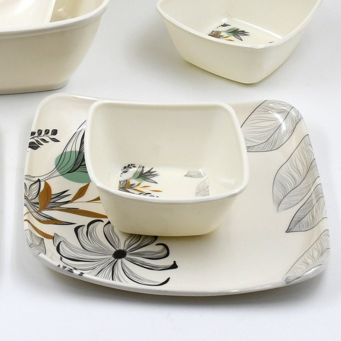 Divine Lunch Tableware Dinner Set (11 Pcs Set) - Grandsell