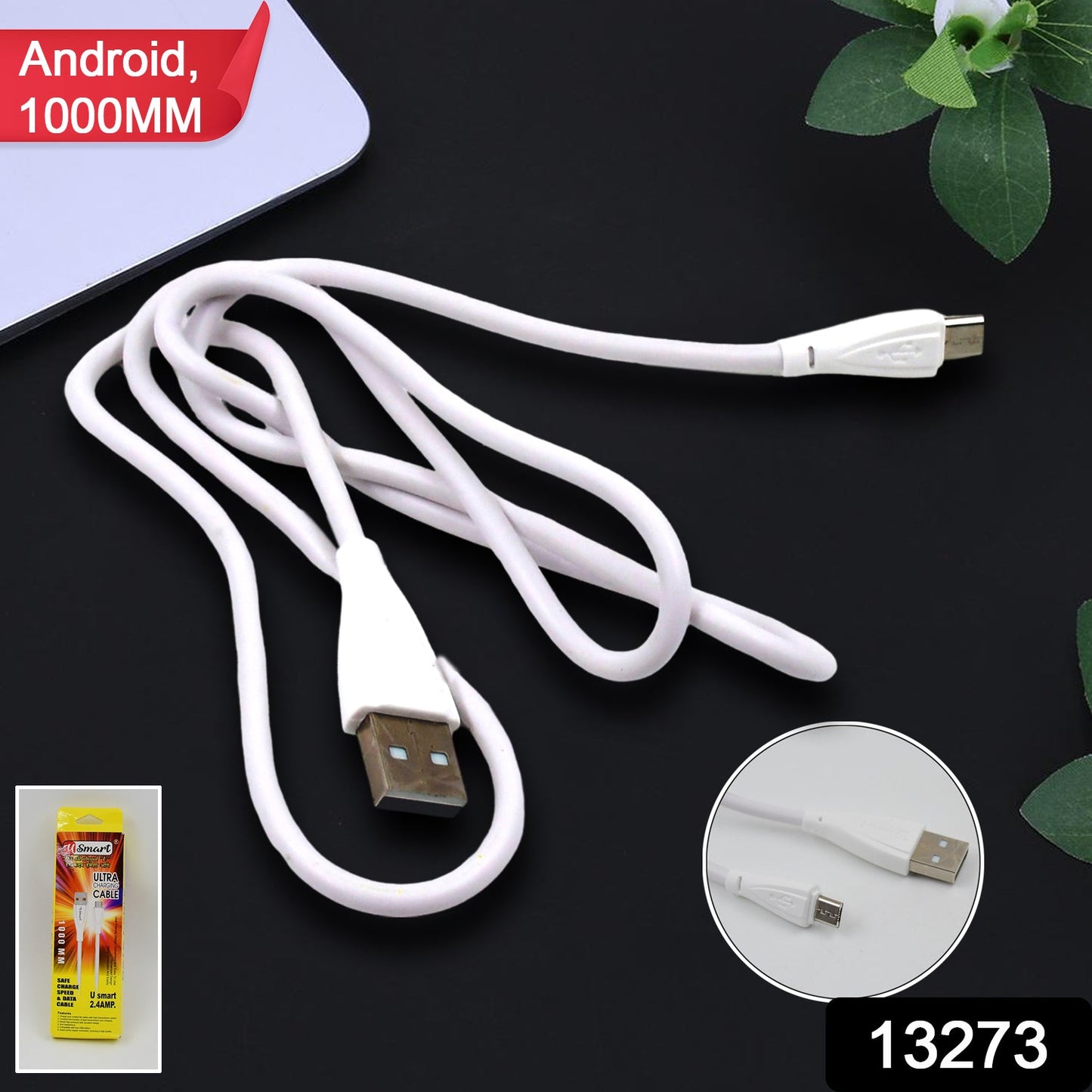 Fast Charging For Android Data Transfer Long Micro Cable (1000 Mm) - Grandsell