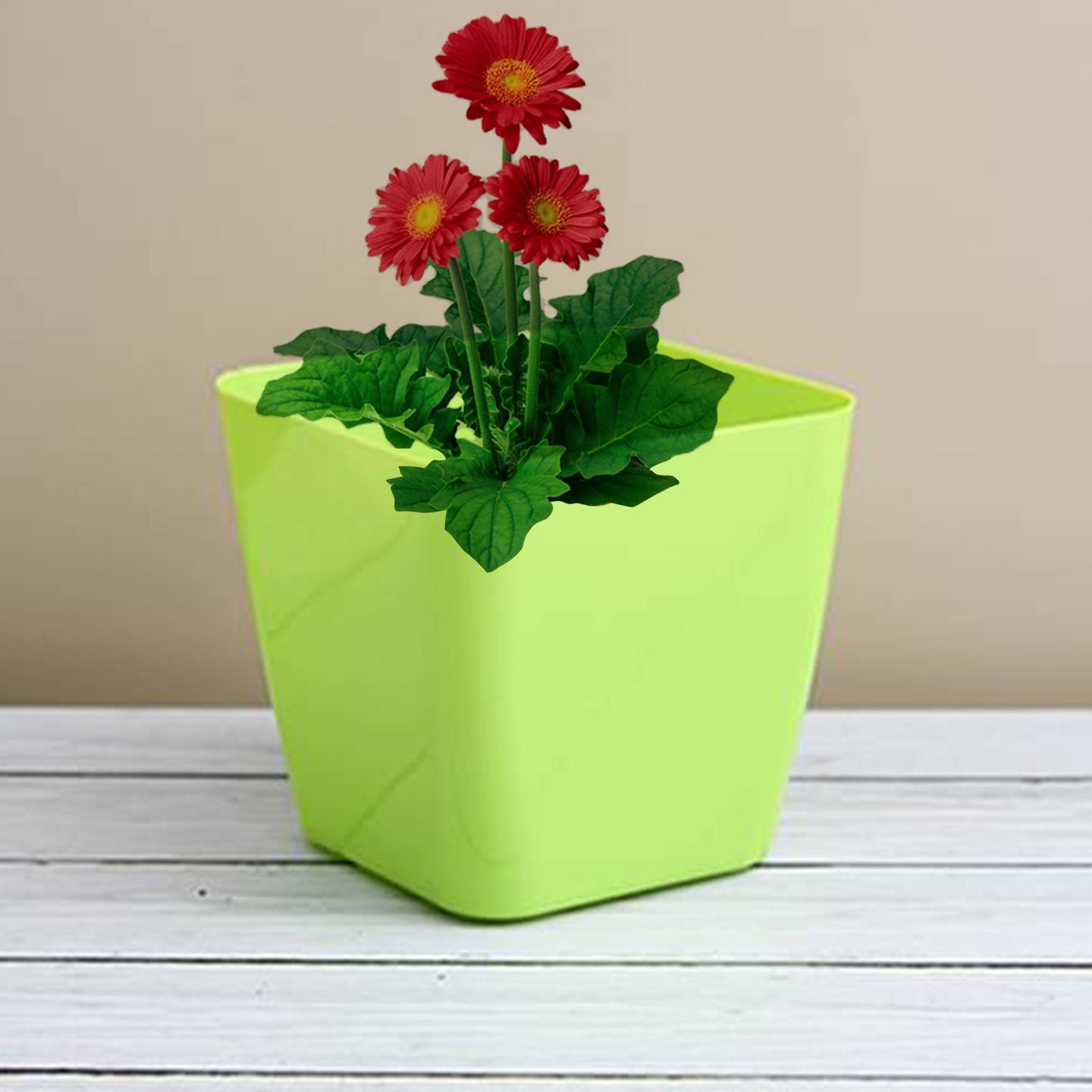 Flower Pots Square Shape For Indooroutdoor Gardening - Grandsell