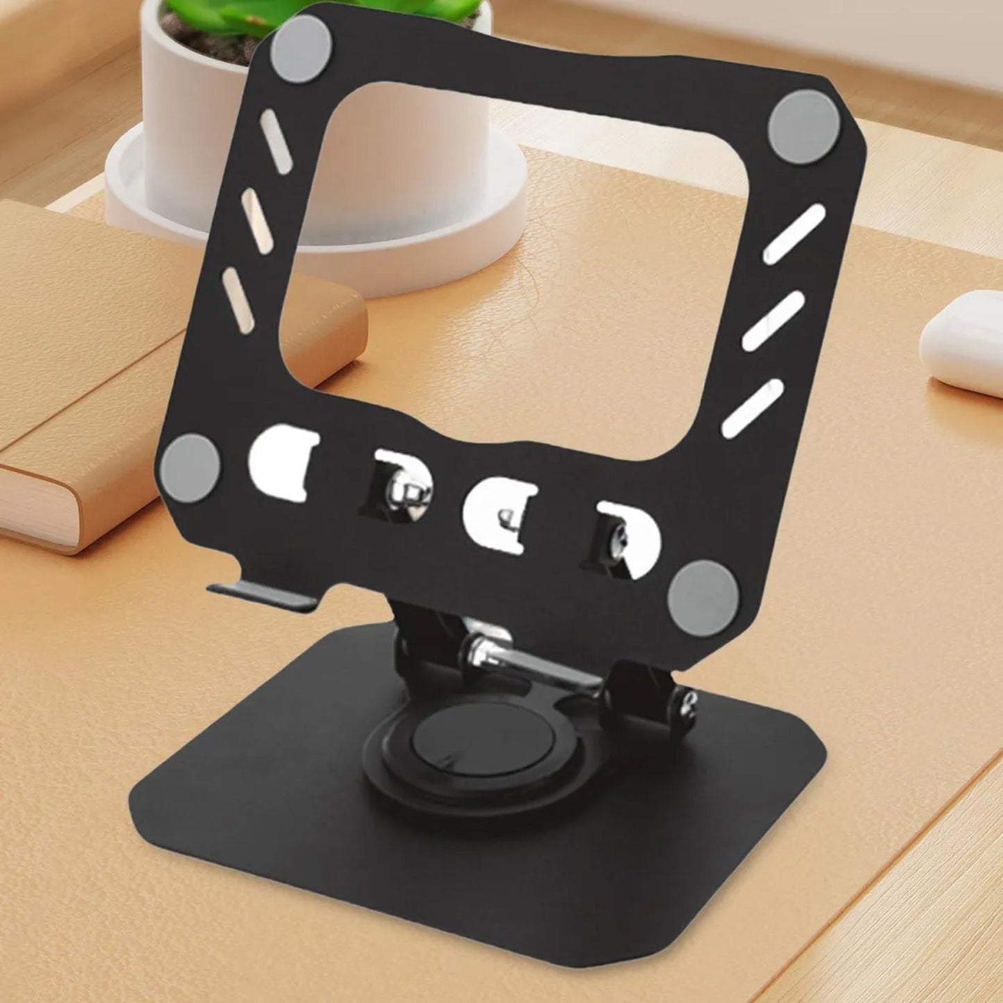 Foldable Adjustable Metal Laptop Stand (1 Pc) - Grandsell