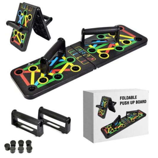 Foldable Multi‑Function Push‑Up Board – Home Fitness Training Tool - Grandsell