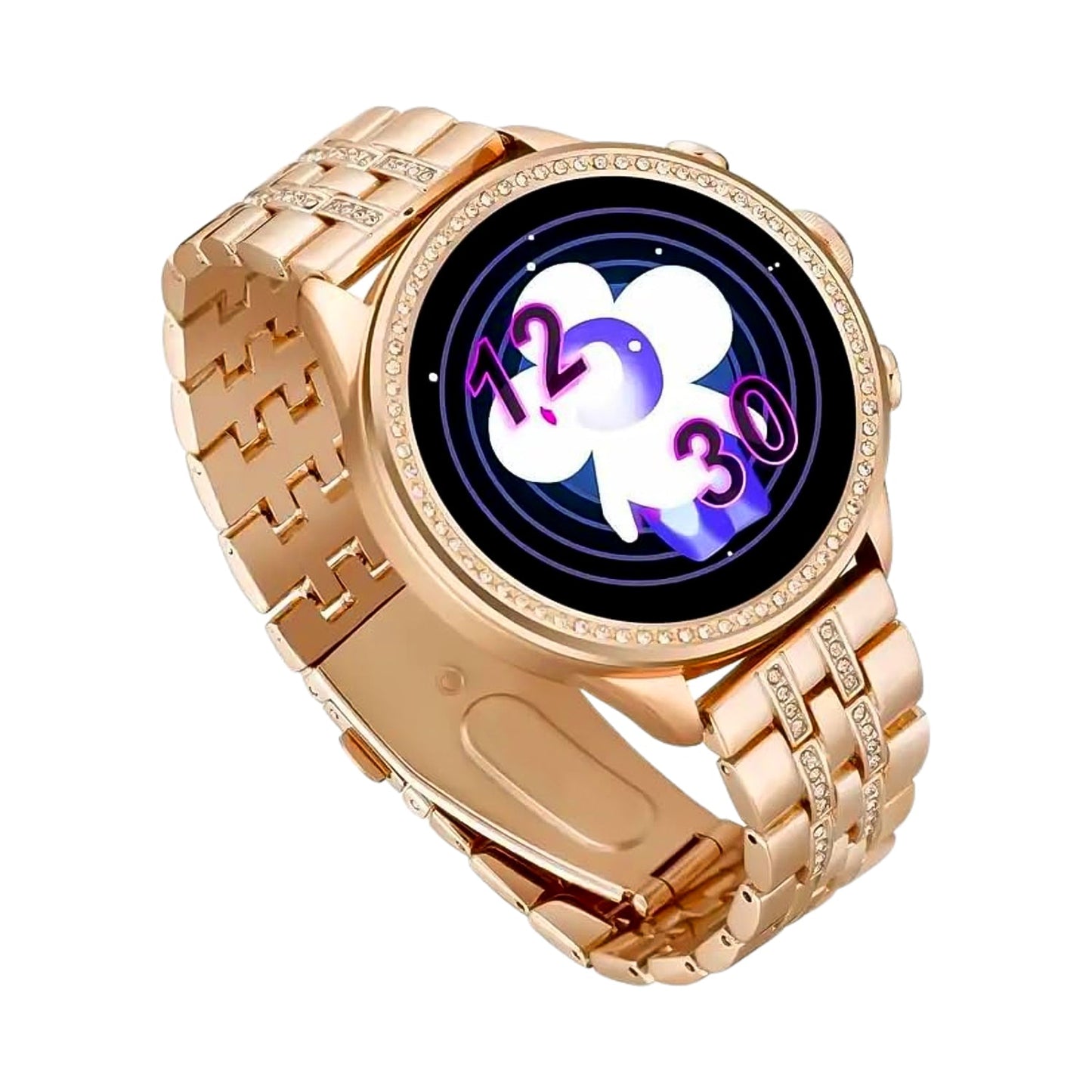 Gen 9 Diamond Strap Latest Edition Smartwatch HD Display 2 Straps Bluetooth Calling Smartwatch for Women's - Grandsell