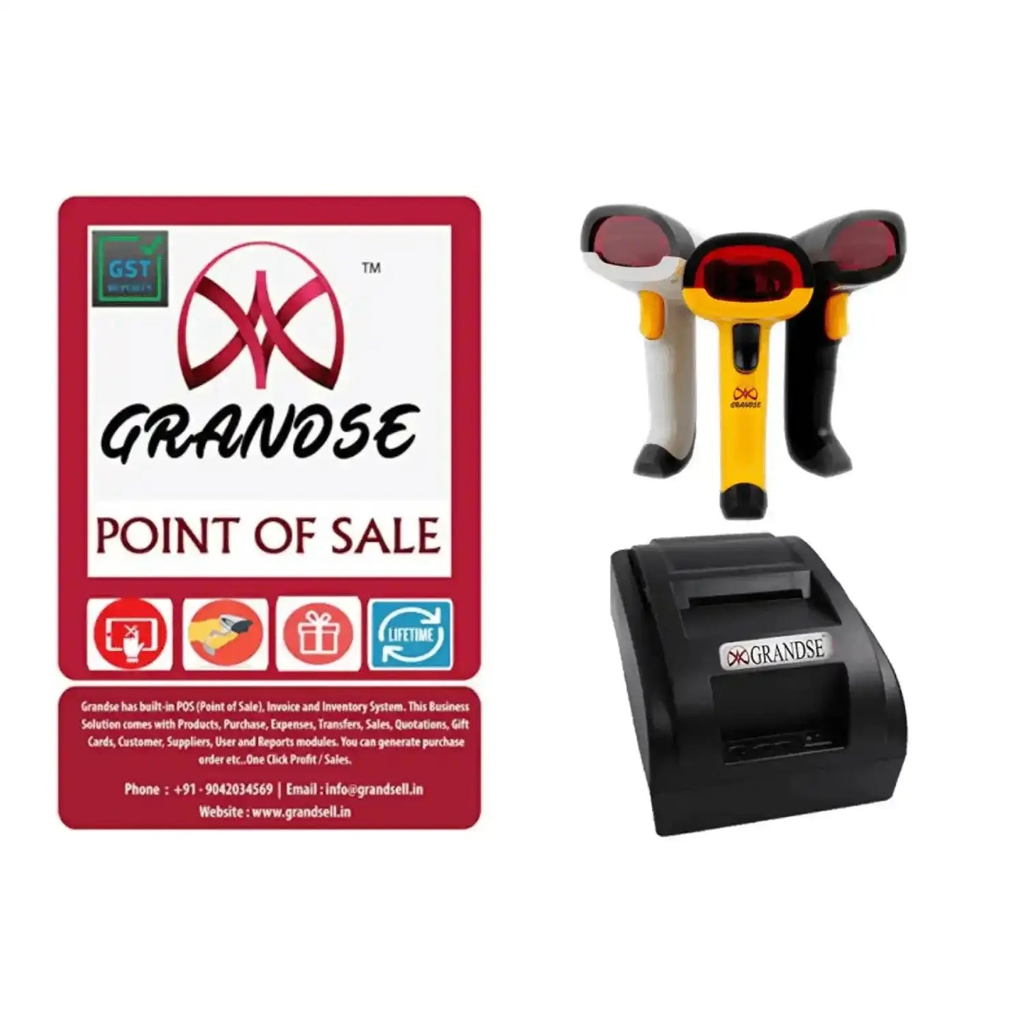 POS billing software with barcode scanner