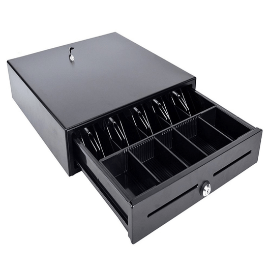 Grandse Metal Cash Drawer 5 cash 5 Coin Black - Grandsell