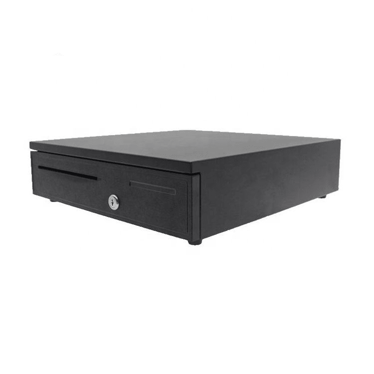 Grandse Metal Cash Drawer – 5 Cash & 5 Coin Compartments | Black - Grandsell