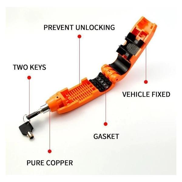 Heavy Duty Bike Brake Lock - Locking System By Holding Handle Bar With Brake Lever - Grandsell