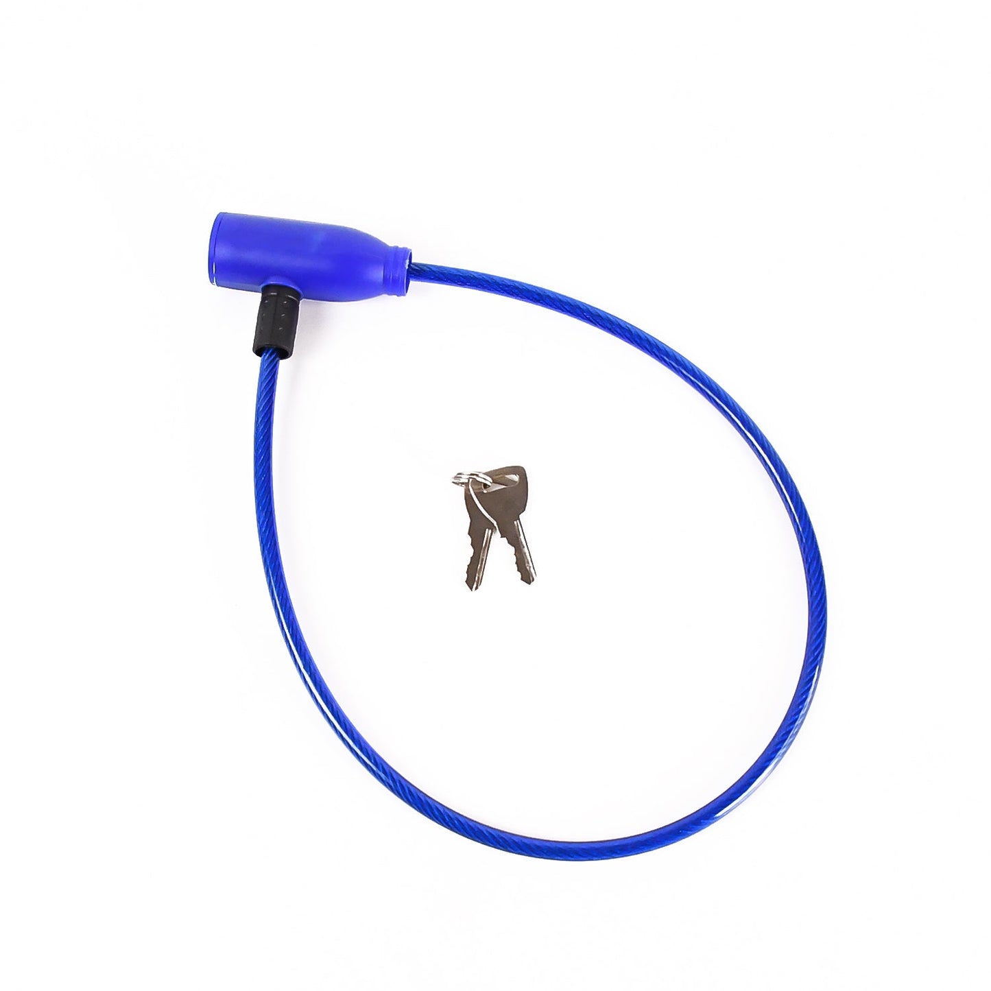 Heavy Duty Multipurpose Steel Cable Safety Lock With 2 Keys (1 Pc) - Grandsell