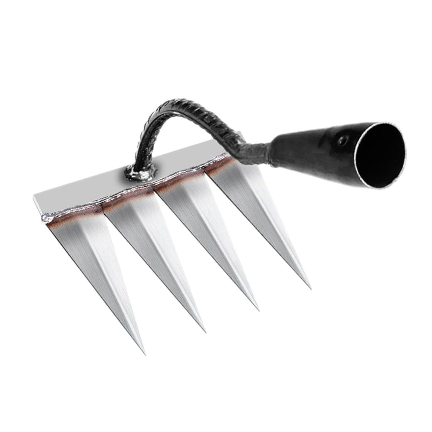 Iron Rake for Gardening & Weeding – Heavy Duty Garden Tool - Grandsell