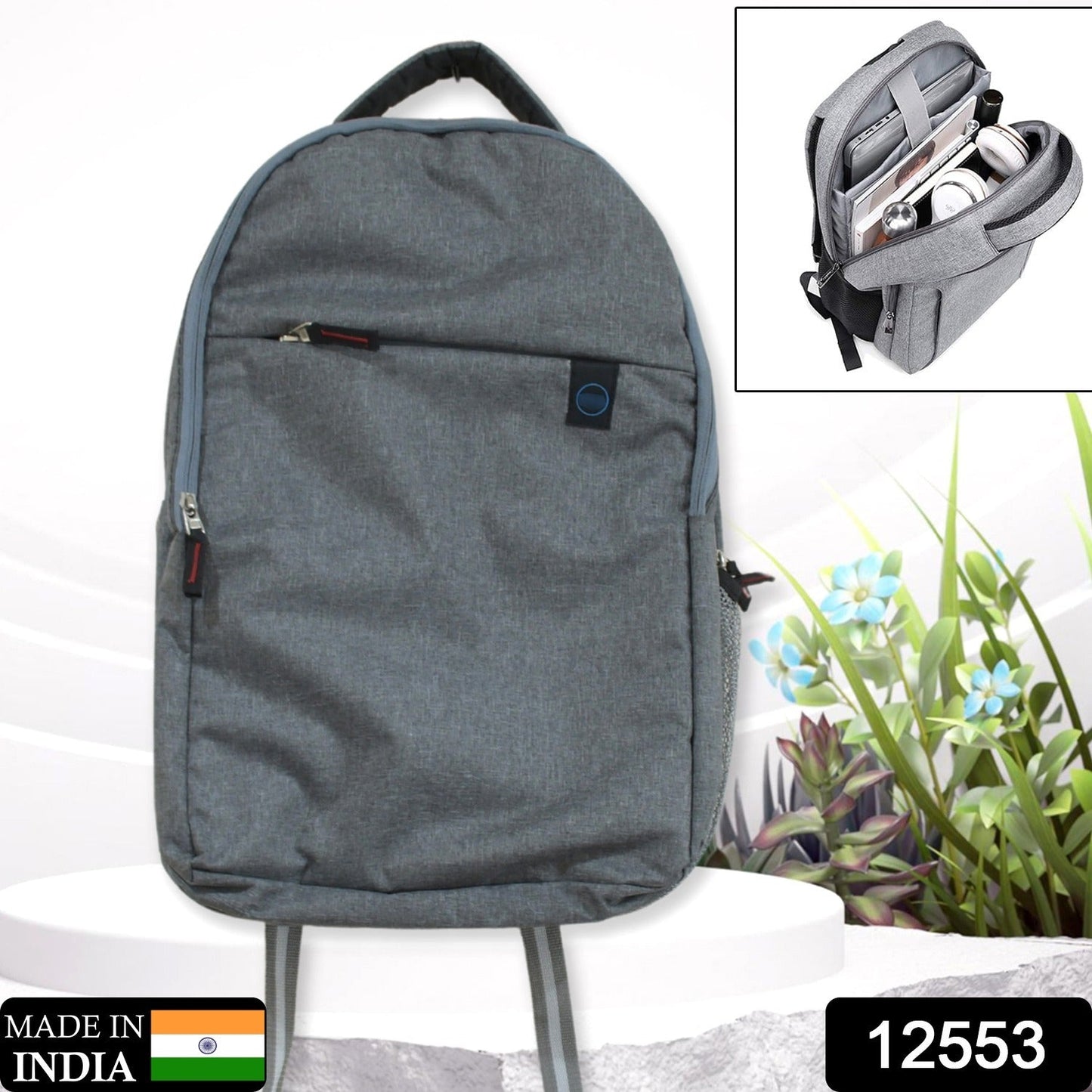 Laptop Bag With Adjustable Shoulder Strap Storage Pockets Lightweight Water - resistant Travel - friendly Bag Office Bag School Bag College Bag Business Bag - Grandsell