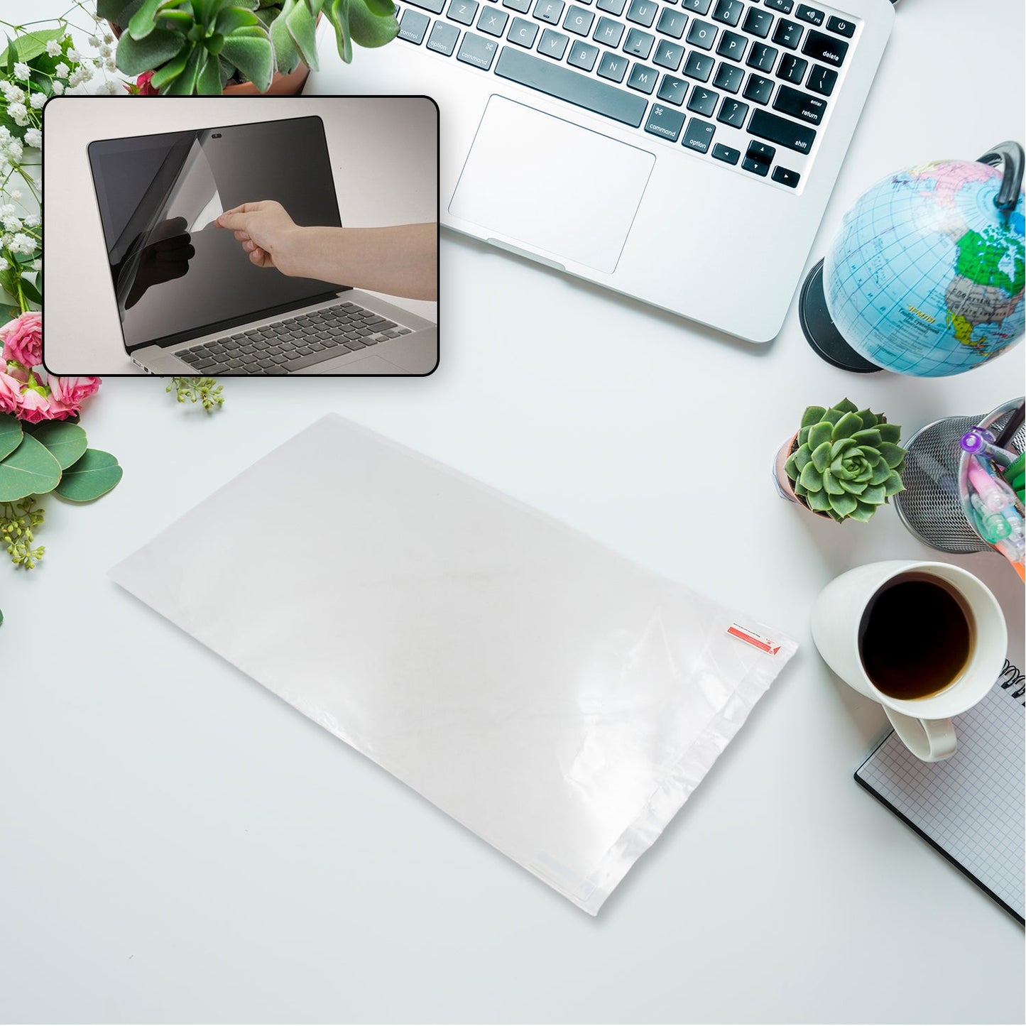Laptop Screen Protector For 35cm x 20cm Displays - Anti Blue Light Eye Protection Filter Film Acrylic Hang Anti - scratch Protector Panel Relieve Eye Fatigue Protect Eyesight (35cmx20cm) - Grandsell
