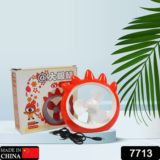 Mini Desktop Rechargeable USB Fan | Portable Handheld Table Cooling Fan for Home Office Car - Grandsell