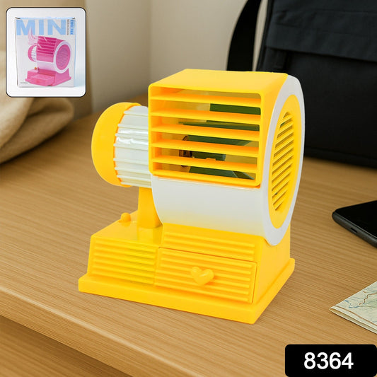Mini Dual - blade Portable Usb Table Fan - Grandsell