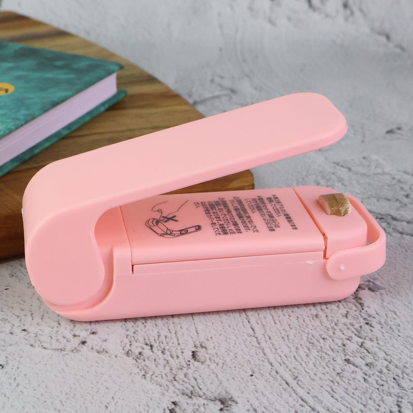 Mini Sealing Machine Plastic Bag Sealer Portable Mini Super Seal Packing Plastic Bag Tool Sealing Machine Hand Held Heat (1pc) - Grandsell