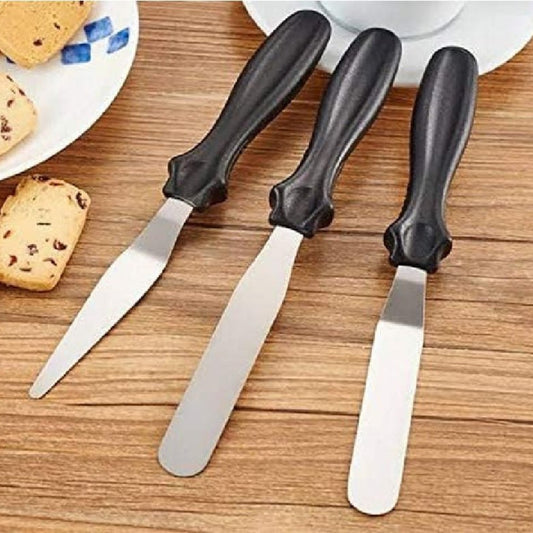 Multi - Function Stainless Steel Cake Icing Spatula Knife Set – 3 - Piece Cake Decorating Tools | Grandsell - Grandsell