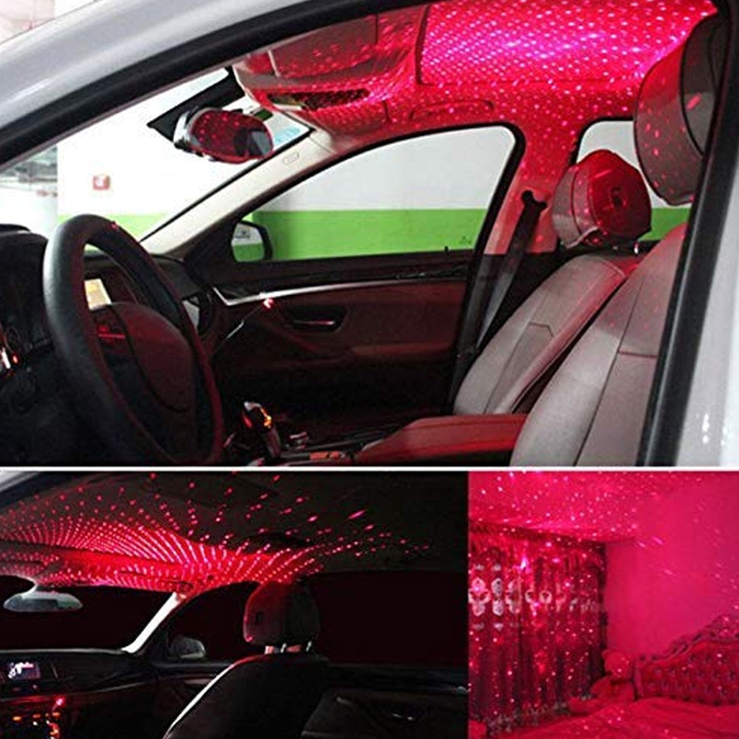 Multipurpose Laser Light Light Galaxy Night Sky Ambiance Laser Micro Projector A - Grandsell