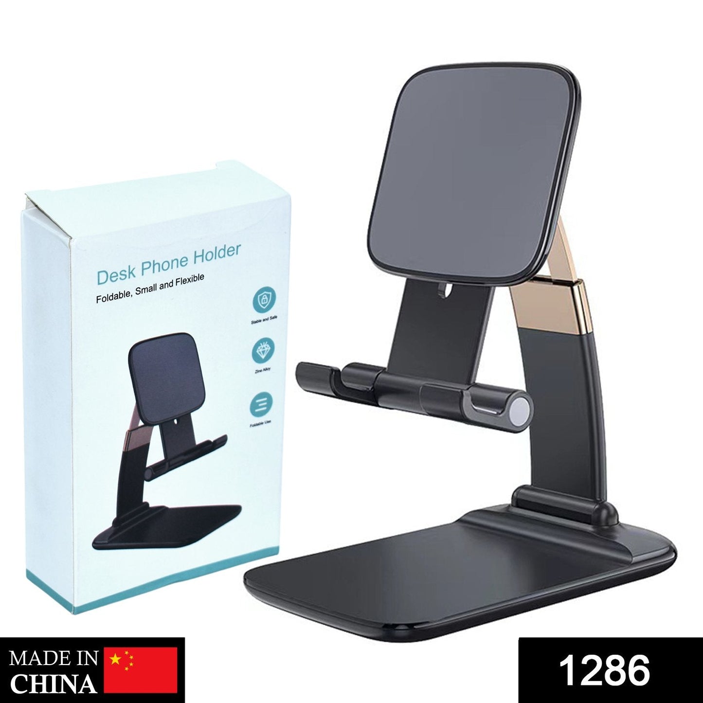 Phone Holder For Table Foldable Universal Mobile Stand For Desk - Grandsell