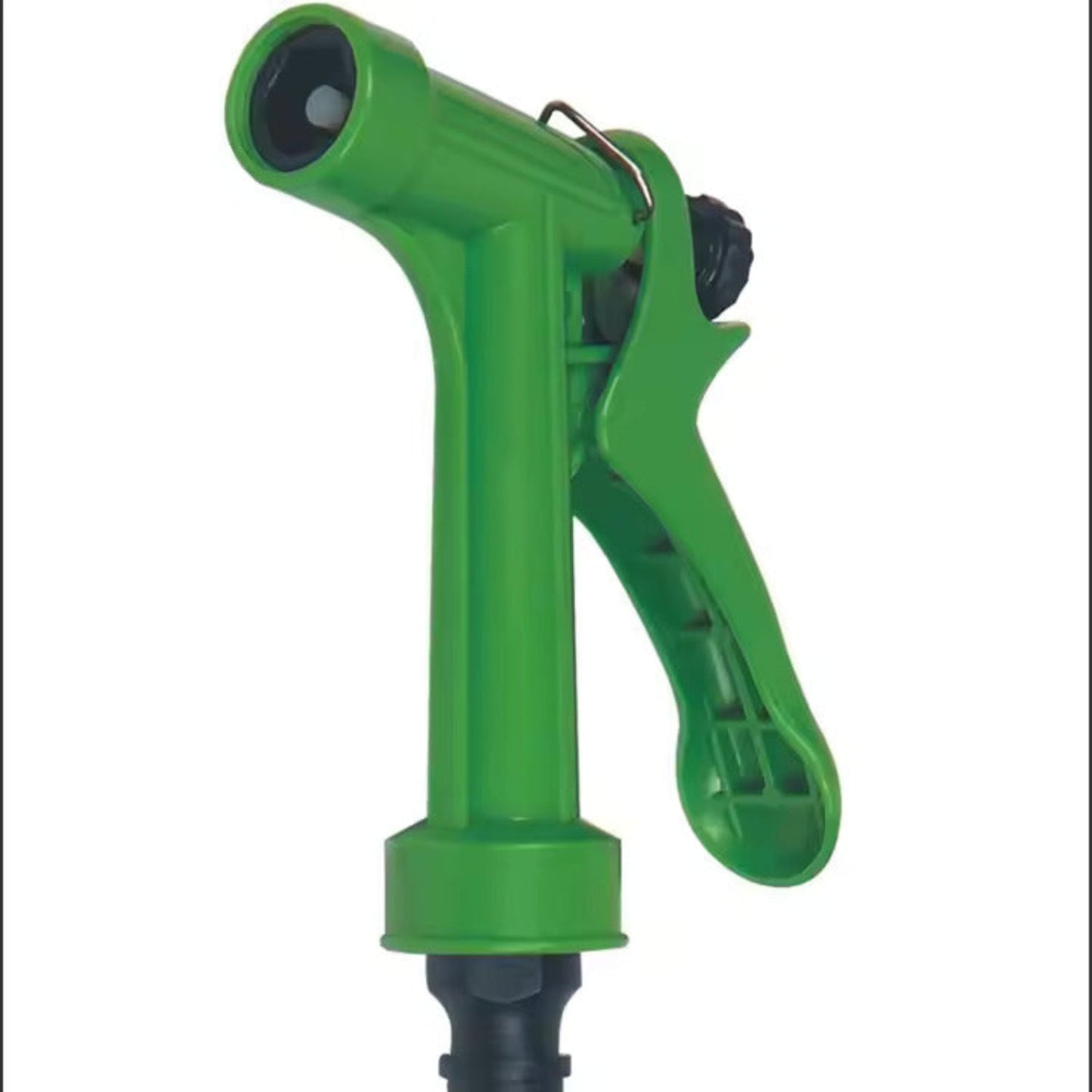 Plastic Grip Garden Hose Nozzle with Locking Spray Lever – Easy Water Control - Grandsell