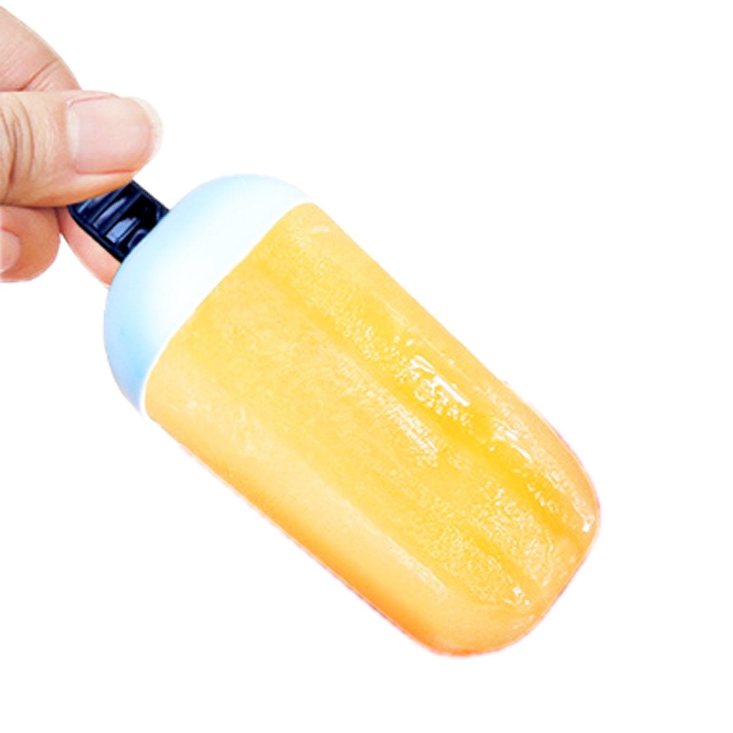 Plastic Ice Candy Maker Kulfi Maker Moulds Set With 6 Cups (Multicolour) - Grandsell