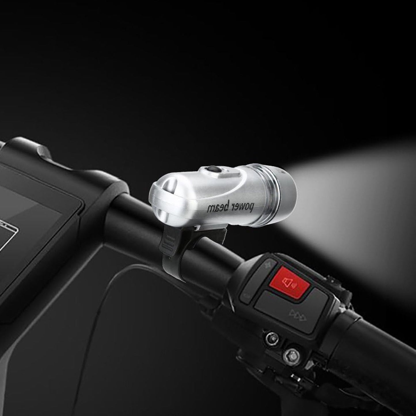 Power Beam Led Bicycle Headlight - (1 Pc) - Grandsell